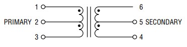 Schematic - Bourns SM91806AL BMS Signal Transformer
